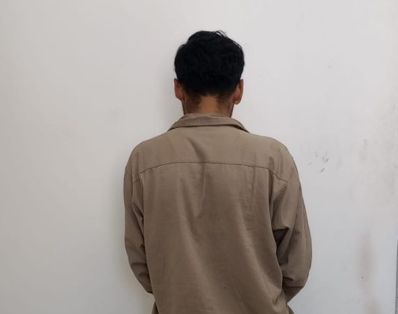 El hombre que fue detenido