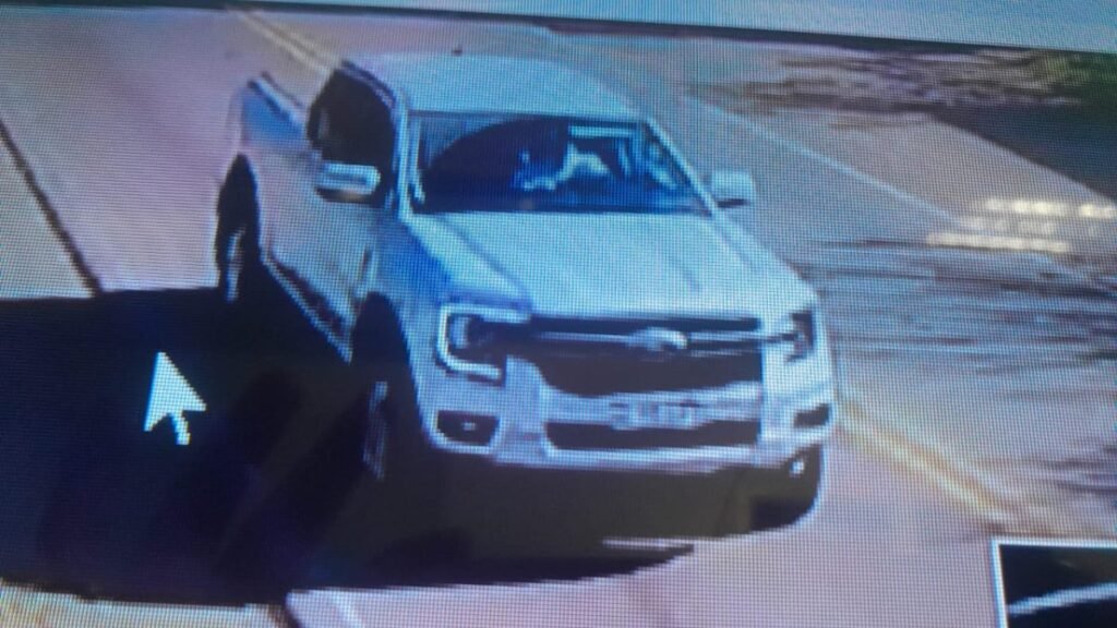 La camioneta que fue recuperada en un control policial