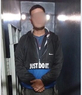 El hombre que fue detenido en el operativo