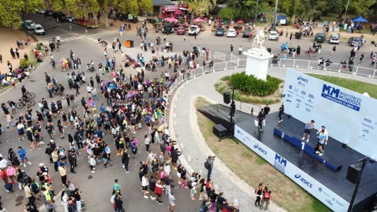 Uno de los principales atractivos de la Maratón Internacional de Mendoza es su recorrido