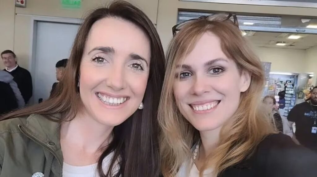 Victoria Villarruel y Lilia Lemoine